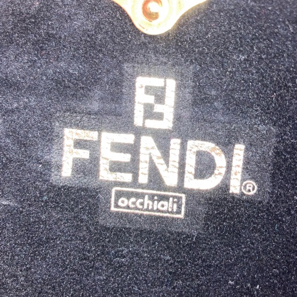 VINTAGE FENDI Made in ROMA ITALY OCCHIALI Glasses Hard Case EVC 1980’s RARE - Picture 7 of 16